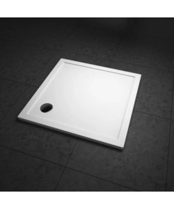 Base doccia in abs, 80x80x3 cm